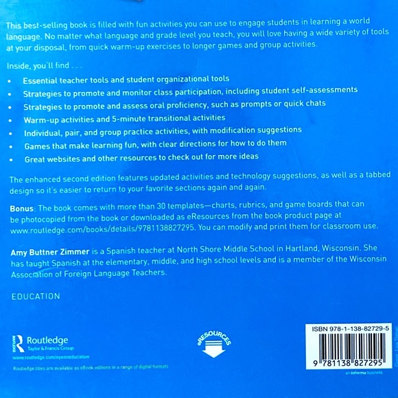 Activities, Games, and Assessment Strategies for the World Language Classroom - Picture 4 of 9